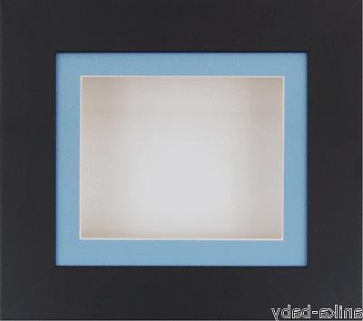 piccolo nero profonda espositore a scatola cornice
