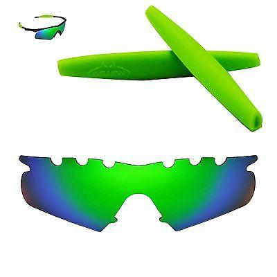 polarized emerald vented replacement green earsocks