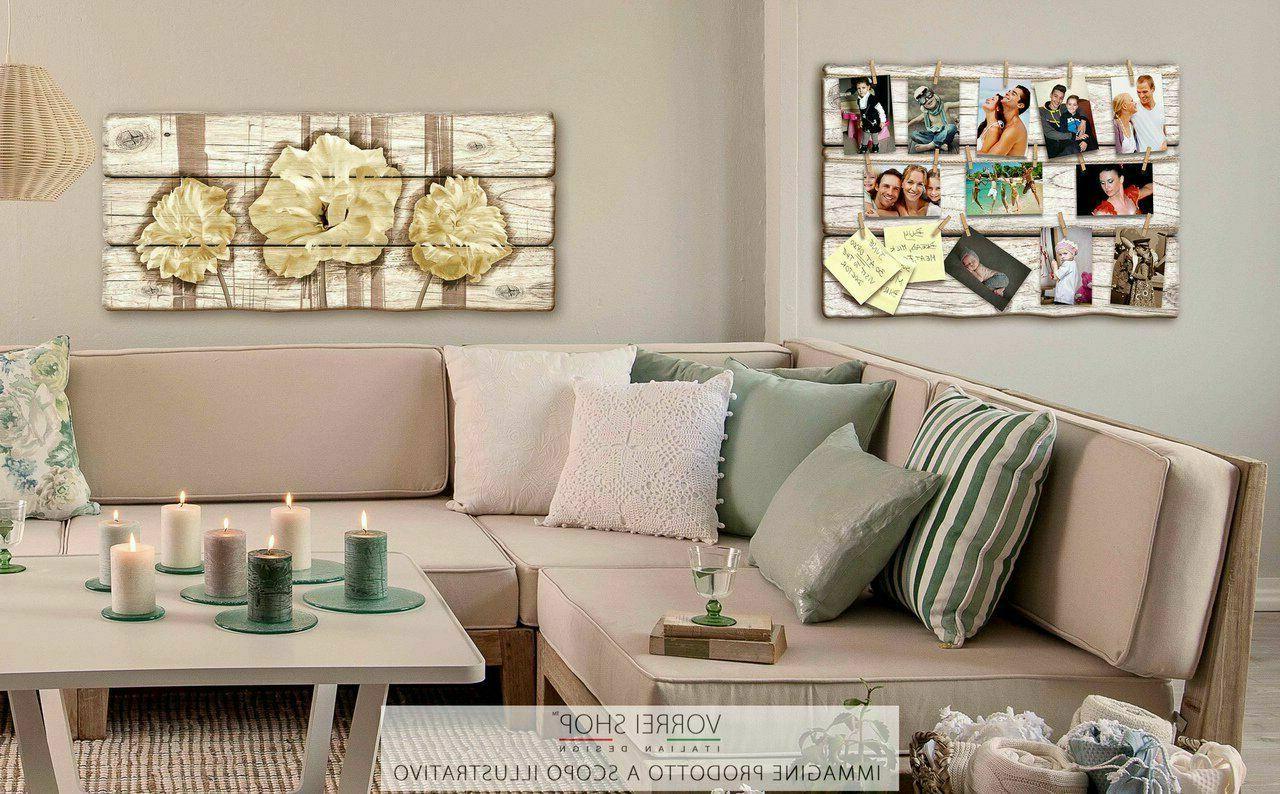porta foto quadro cornice multiplo parete mollette