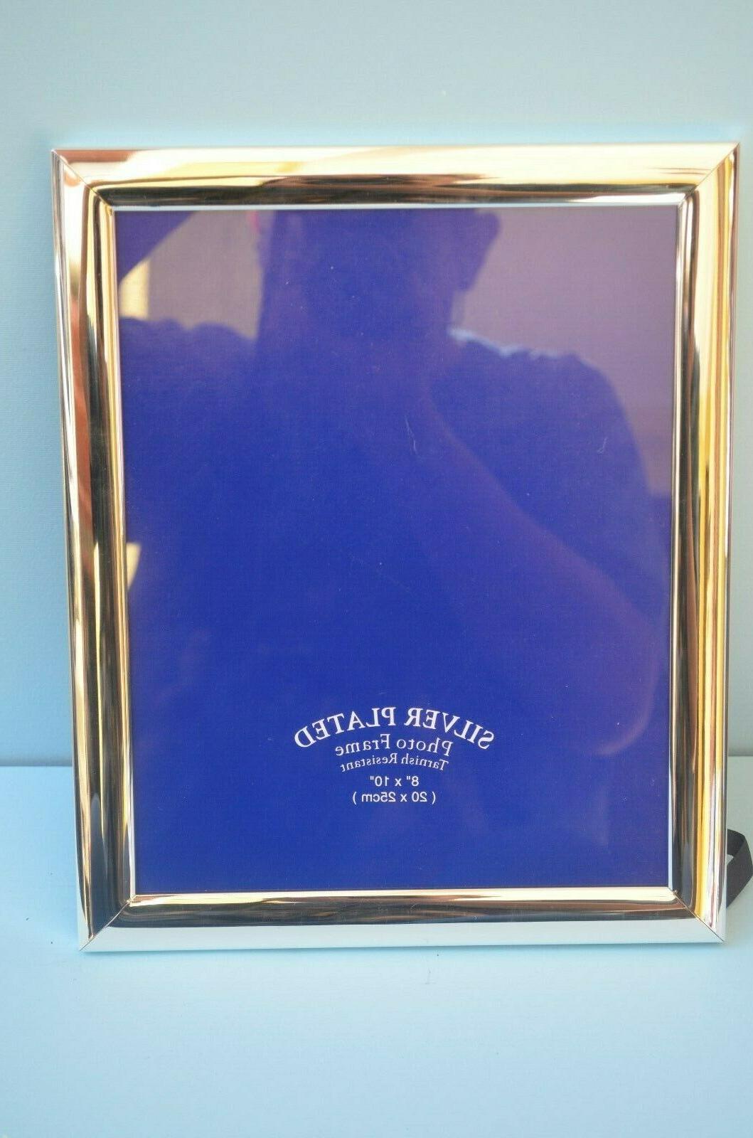 porta fotografie silver plated tarnish resistant 8