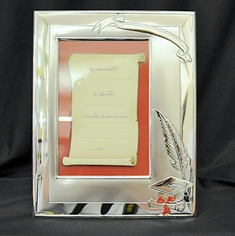portafoto cornice argento 10 x 15 retro