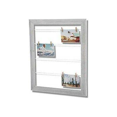 portafoto da parete legno mdf 5 x