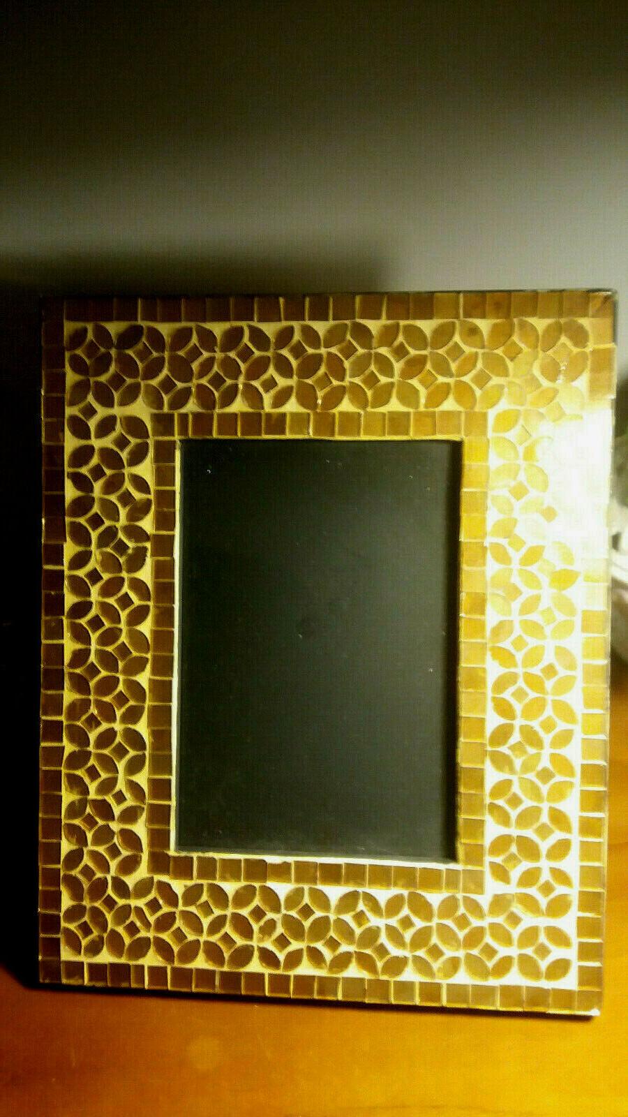 portafoto da tavolo mosaico in vetro tono