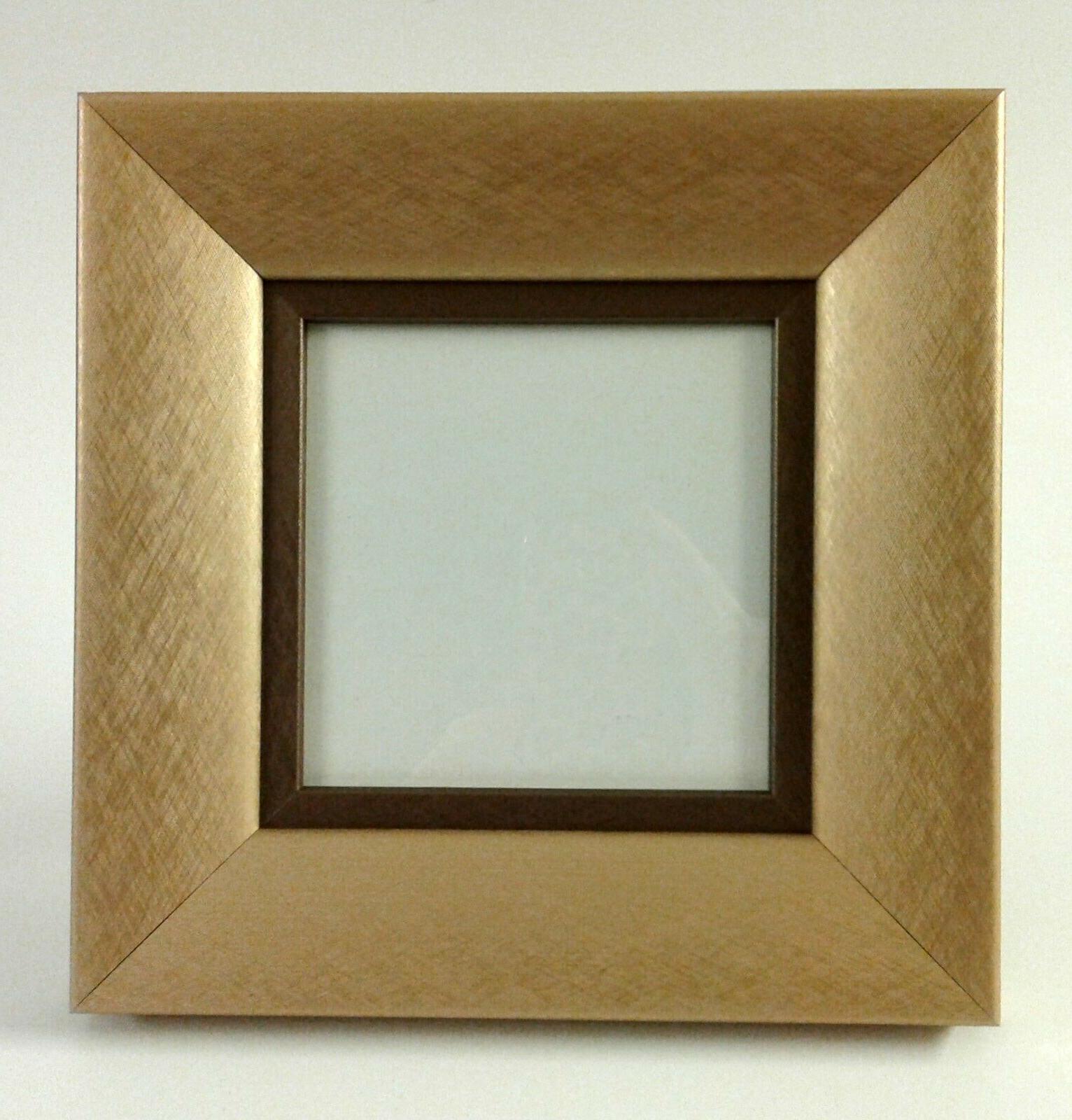 portafoto in legno oro bronzo laminato seta