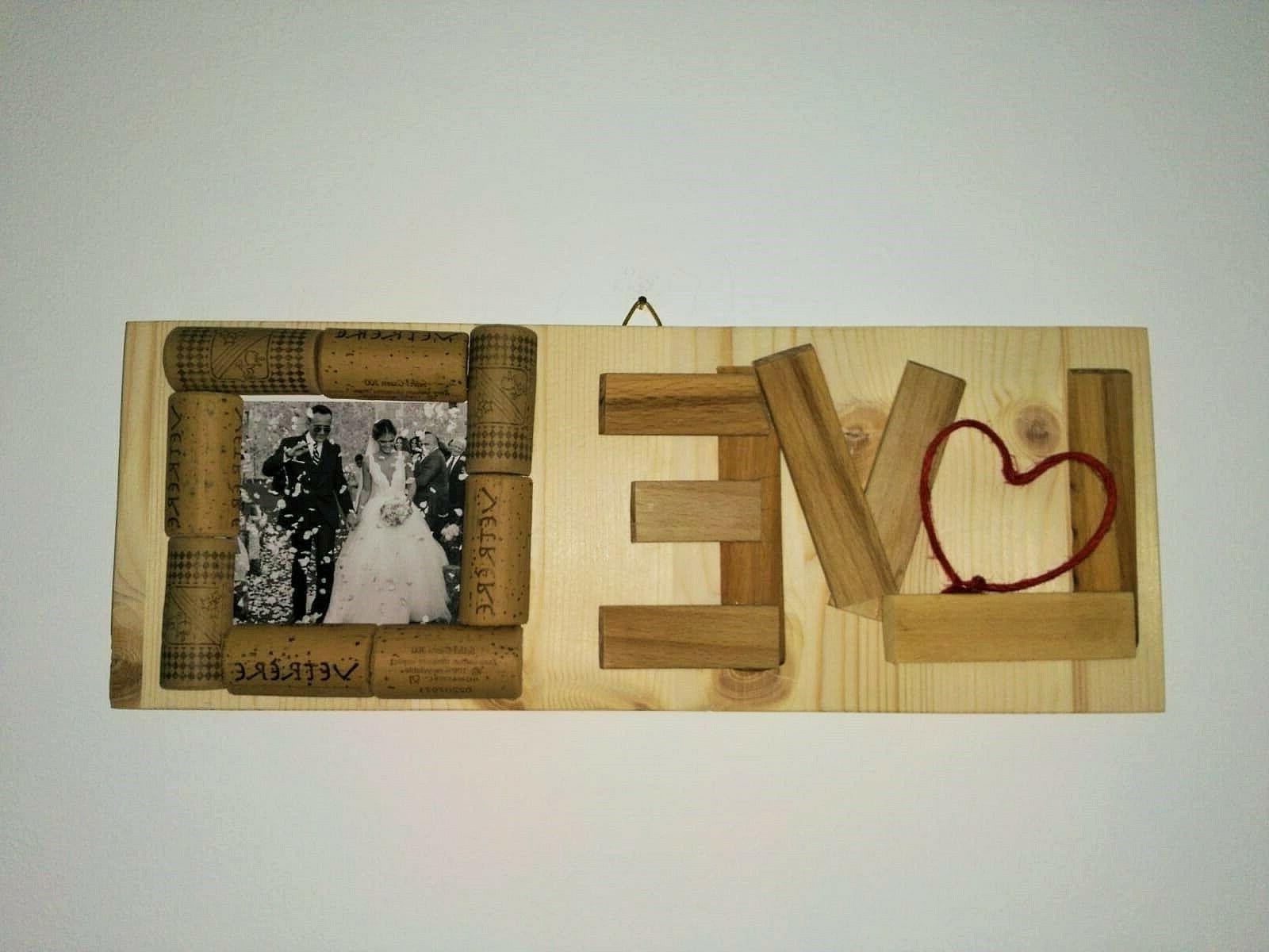portafoto love portafoto legno cornice su misura