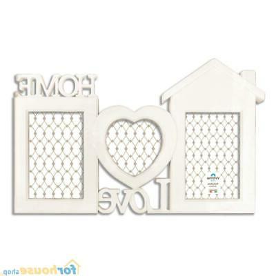 portafoto multiplo abs 3 foto home love