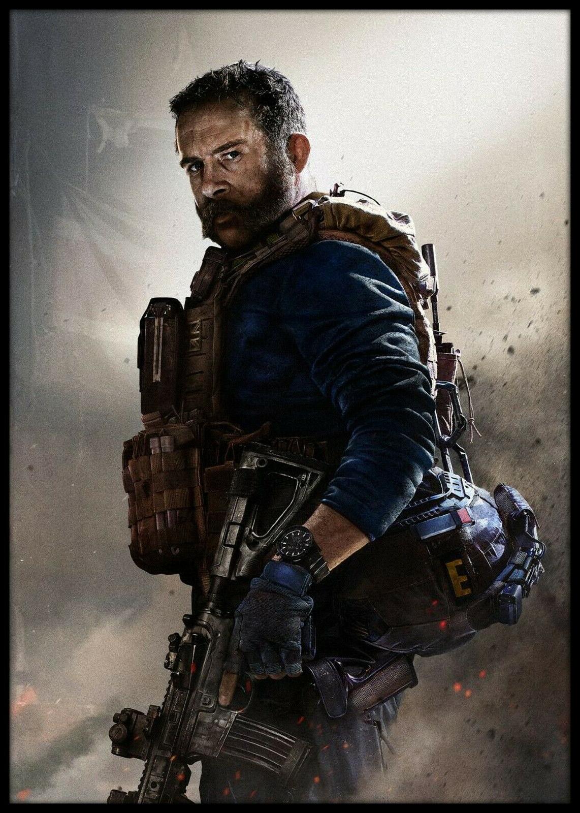 poster call of duty modern warfare quadro