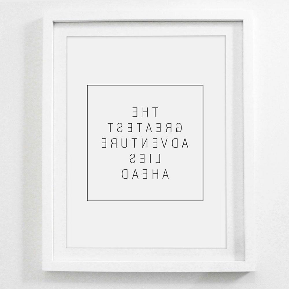poster motivazionale parete tela senza cornice la