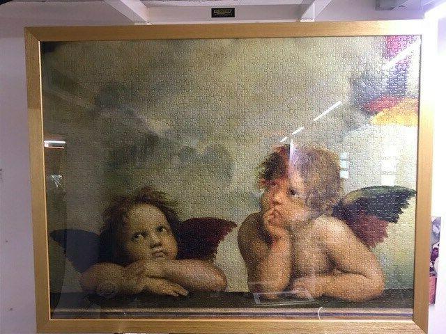 puzzle 2000 pezzi con cornice in legno