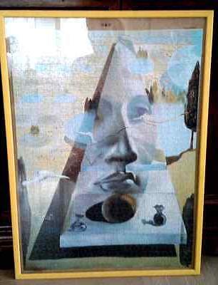 puzzle montato con cornice 1000 pezzi salvador
