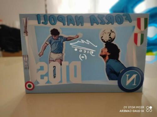 quadretto 3d carta fotografica tema maradona