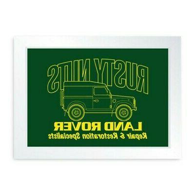 ruggine dadi con cornice o senza poster
