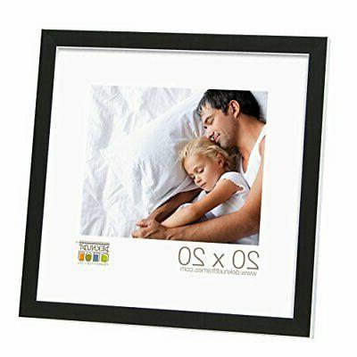 s43al2 20 x 20 cornice nero di