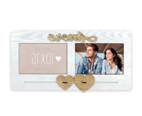 san valentino cornice doppia foto 10x15 amore