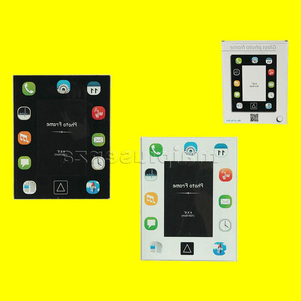 set 2 cornici in vetro pad app