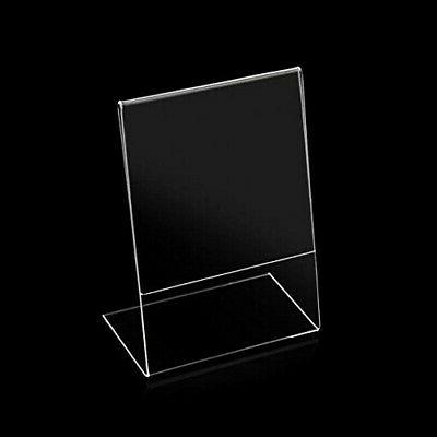 set 2pz cornici espositore trasparente plexiglass 21x30cm