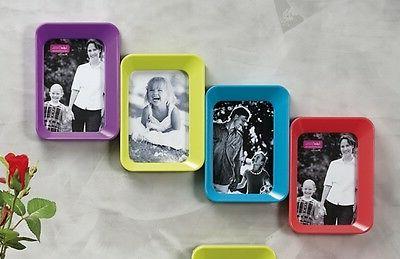 set 4 porta foto fluo cornice fotografie
