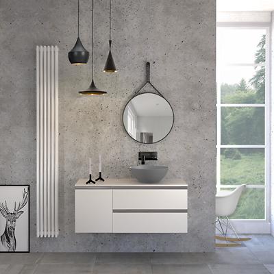 specchio bagno 60 cm cornice in eco