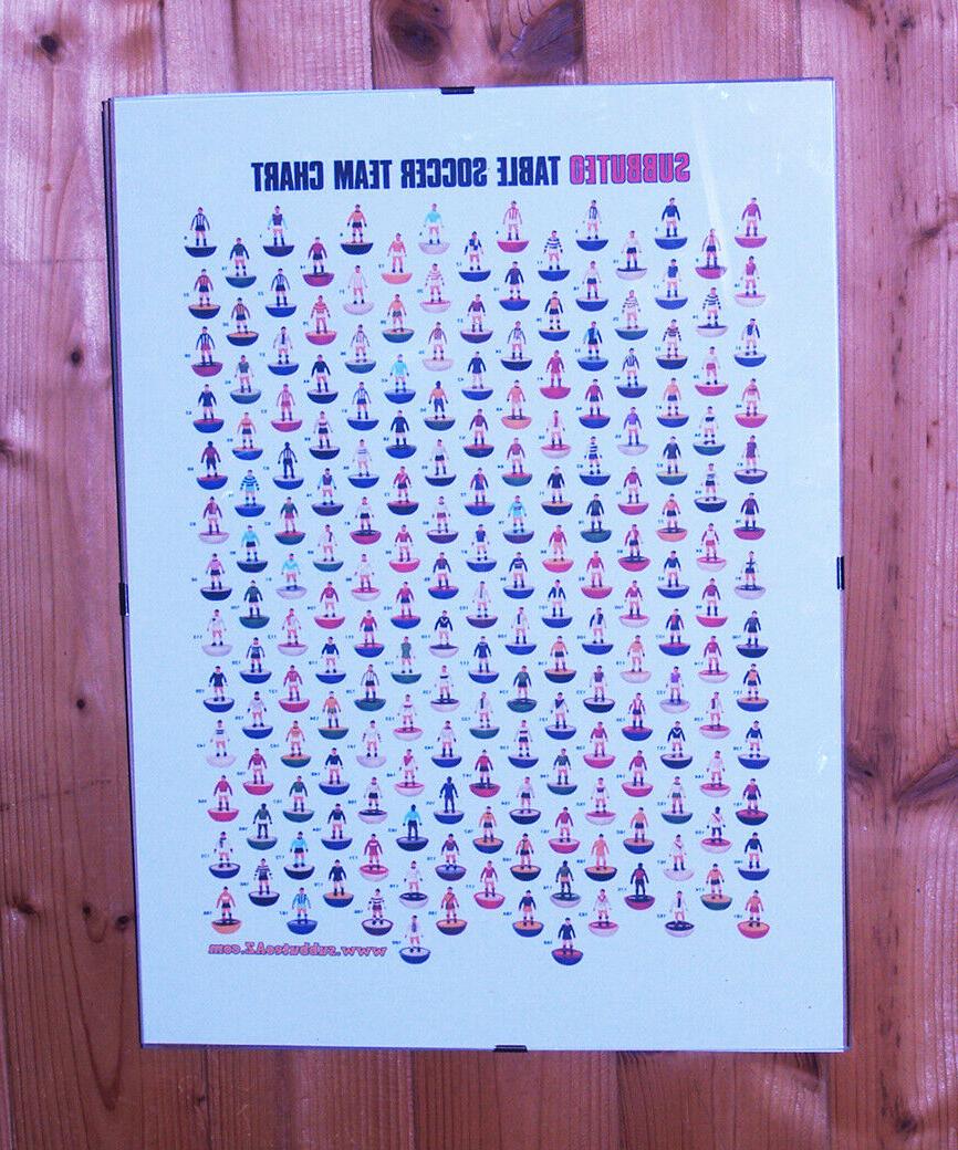 subbuteo poster a colori hw teams in