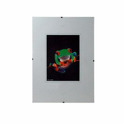 supporto immagine senza cornice trasparente con vetro