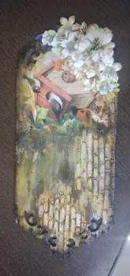 Targhette antiche fatte a mano Decorazioni per la casa da ap