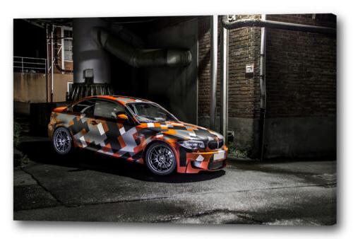 tela cornice auto sportiva 3 con motivo