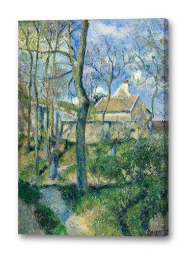 tela cornice camille pissarro il sentiero per