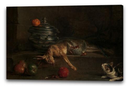 tela cornice jean simeon chardin la zuppiera
