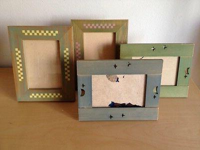 usati x4 wood frames cornici foto legno