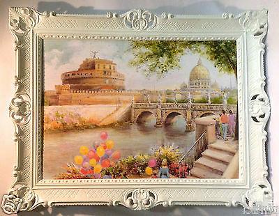 venezia immagine con cornice quadro 90x70 roma