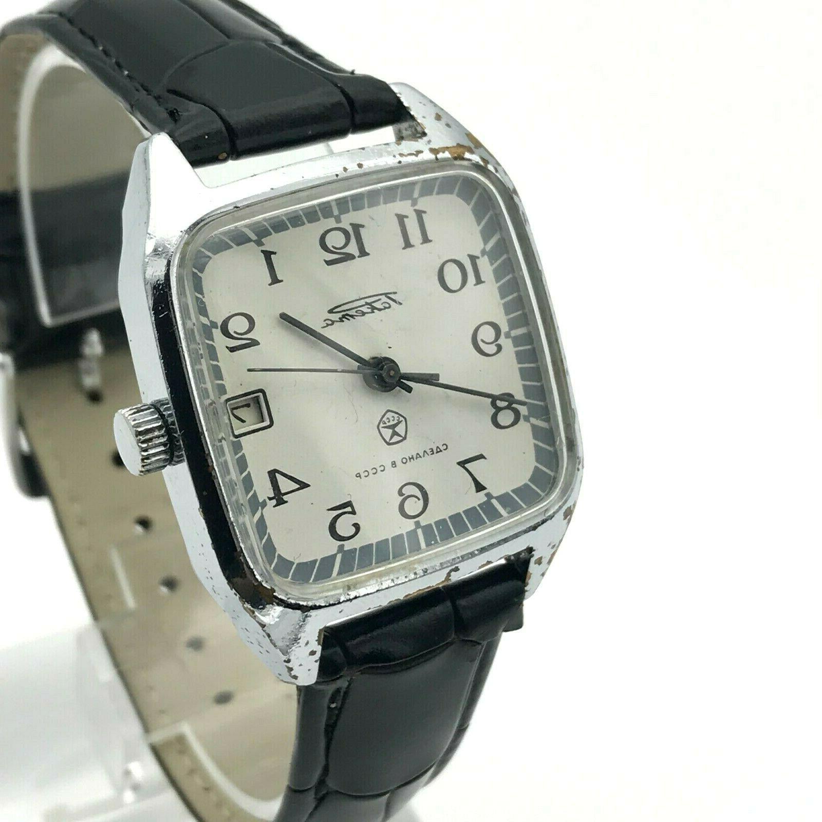 vintage grigio cornici cromo data quadrato ussr