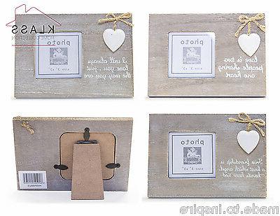 vintage shabby chic amore cuore in legno