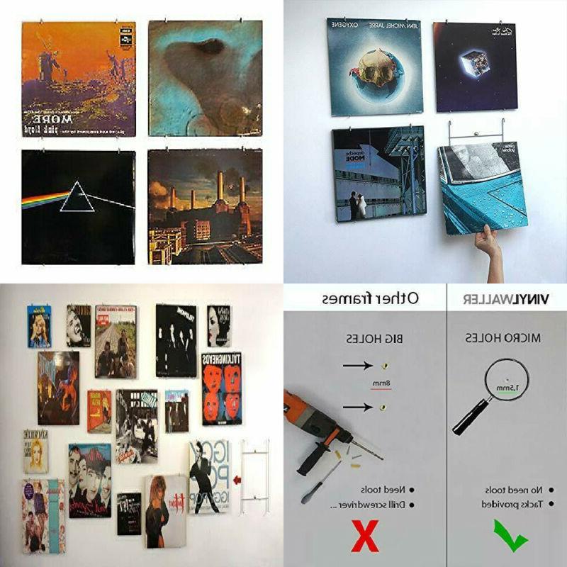 vinyl waller quadri con dischi in vinile