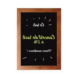 Lavagna Cornice in legno 80x60 cm menu del giorno ristorante