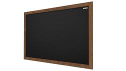 ALLboards Lavagna da Gesso Nera Cornice in Legno | Diverse M