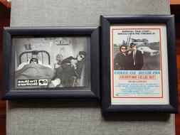 Lotto 2 QUADRI -  THE BLUES BROTHERS - CORNICE IN LEGNO - cm