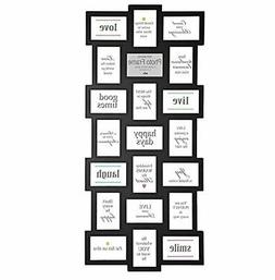 Maggiore XV Black 21 Multi Aperture Photo Frame 