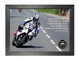Michael Dunlop 4 Moto Racer Sport Poster Motivazione Ispiraz