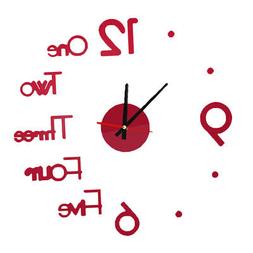 Orologio Da Parete 3D Orologio Orologio Senza Cornice Autoad