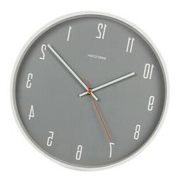 Orologio da parete grande con cornice in metallo stile class
