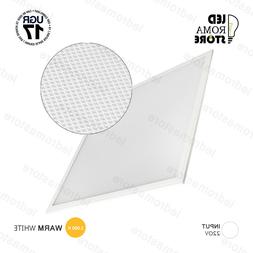 PANNELLO LED QUADRATO SLIM INCASSO SOSPENSIONE CORNICE 40W 6