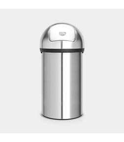 Pattumiera Brabantia Push Bin 60 litri - Matt Steel