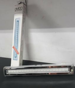 plafoniera con cornice acciaio 20 led 12v marca leonardo