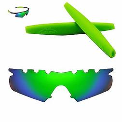 Polarized Emerald Vented Replacement+ Green Earsocks For Oak