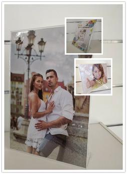 PORTA FOTO MENU PREZZI ESPOSITORE IN PLASTICA DA TAVOLO A4 2