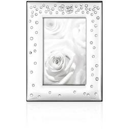 OTTAVIANI  PORTAFOTO AMORE IN ARGENTO CON CRISTALLI SWAROVSK