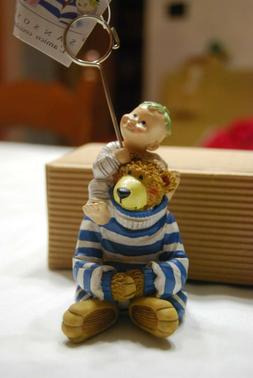 Portafoto bimbi - Orso Sansone - Maschio H. 6 cm.