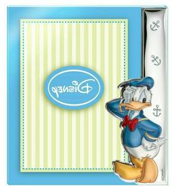 PORTAFOTO CORNICE FOTO ARGENTO DISNEY PAPERINO VALENTI B1377
