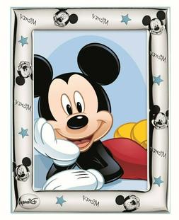 portafoto cornice foto argento disney topolino valenti