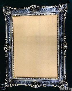 Portafoto Cornice Foto Oro Nero Antico 90x70 Barocco Gem&auml;ld